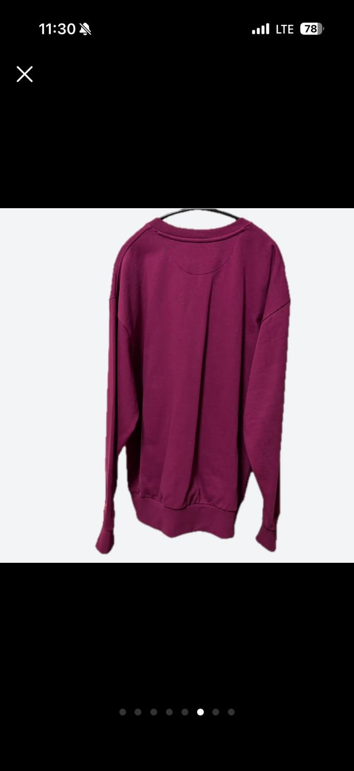 앤유 남녀공용 맨투맨 상품이미지6