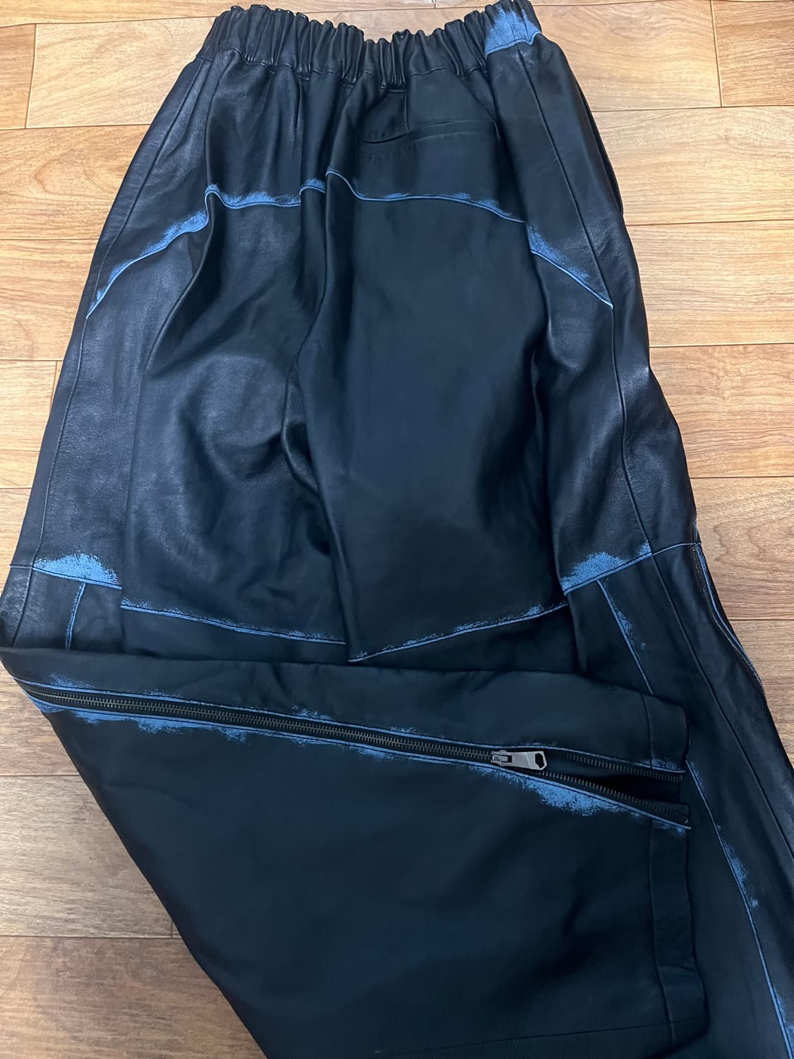 아더에러 burnid 양가죽 트라우저 팬츠m 상품이미지5