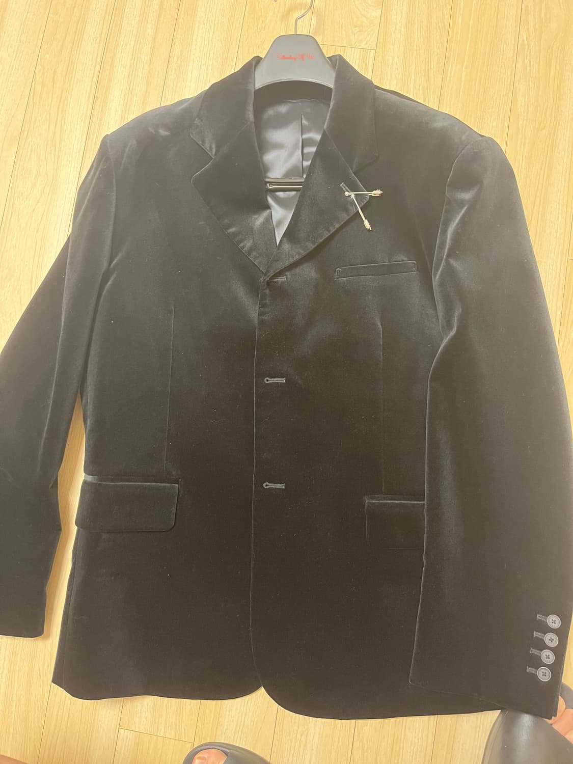 Stu office 벨벳 블레이져 상품이미지4