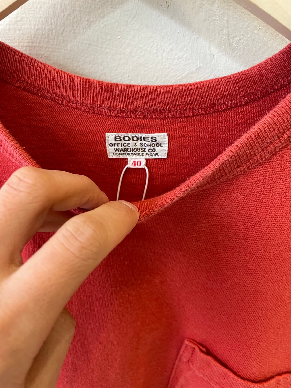 웨어하우스 bodies 포켓 티셔츠 (40) 상품이미지2