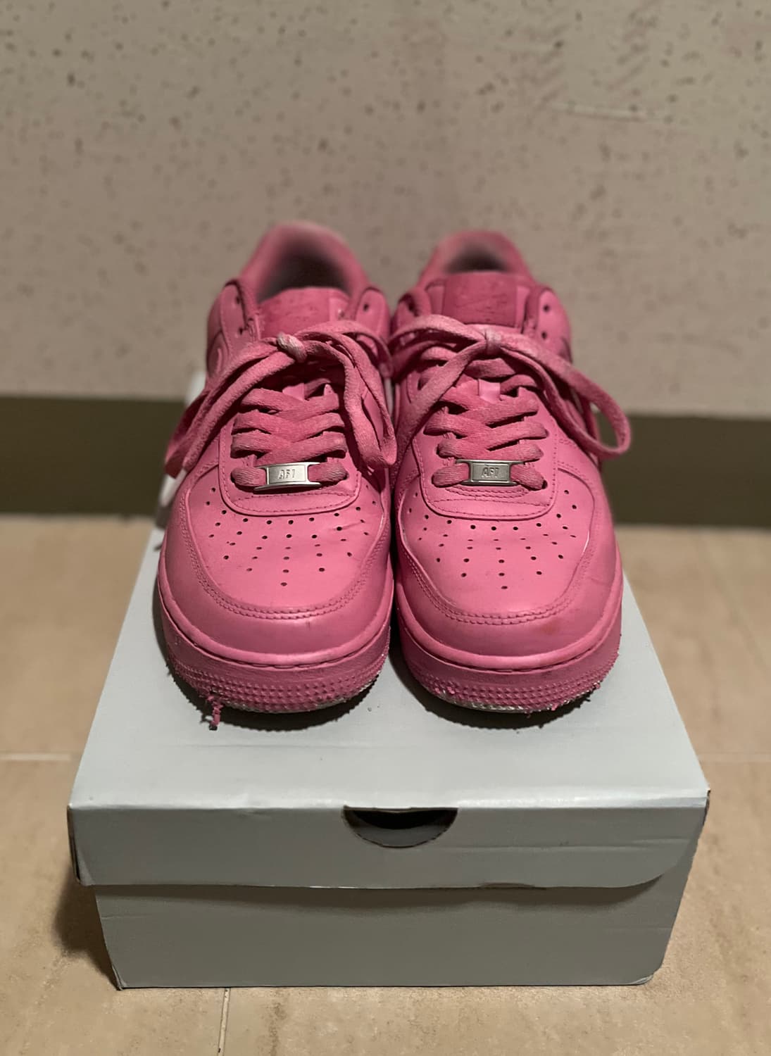 에어포스 1 핑크 커스텀 265 상품이미지2
