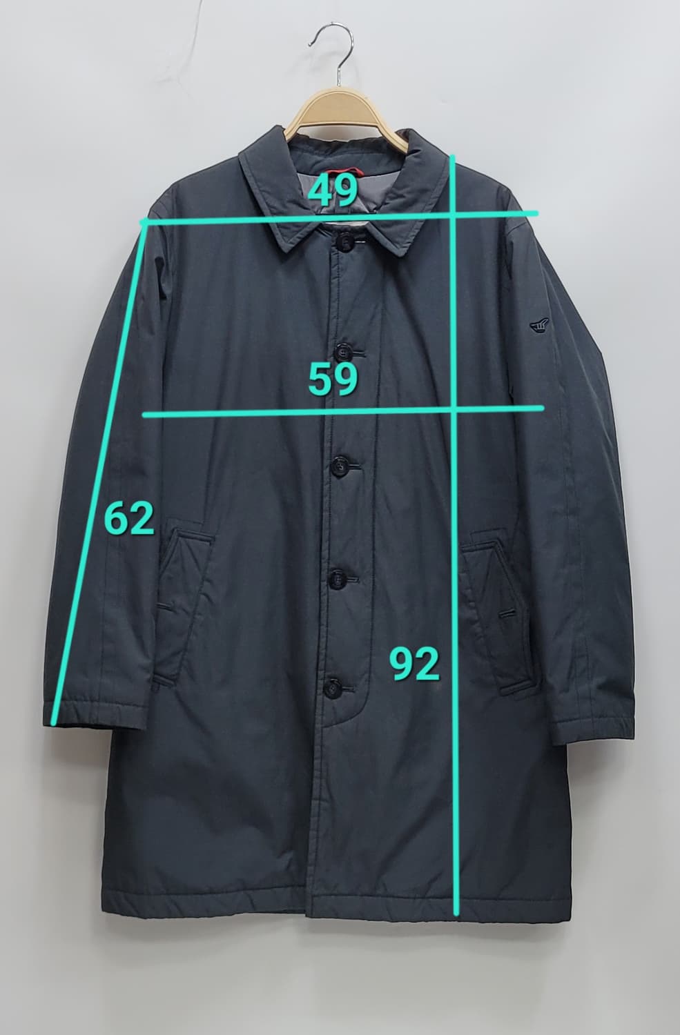 Henry Cottons 헨리코튼 파일럿 구스다운 패딩 코트/ 남 100 상품이미지10