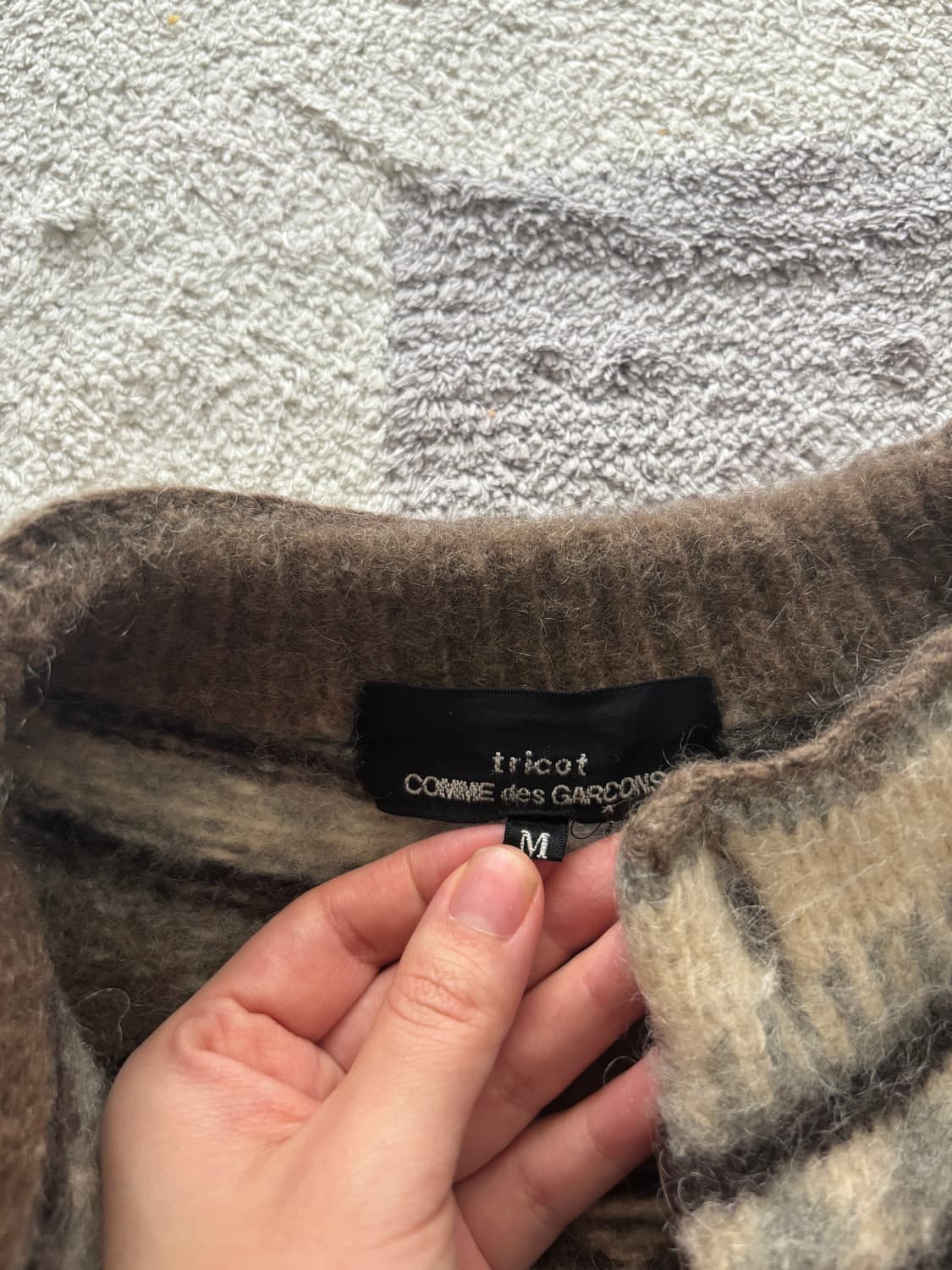 꼼데가르송 축융 데님 도킹 자켓 상품이미지3