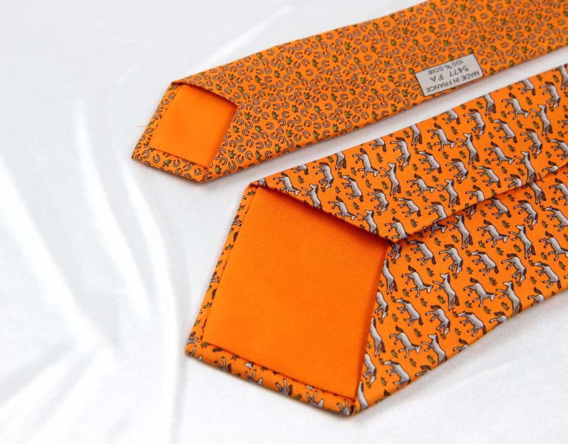 에르메스 9.2cm A+등급 남자 명품 넥타이 상품이미지5