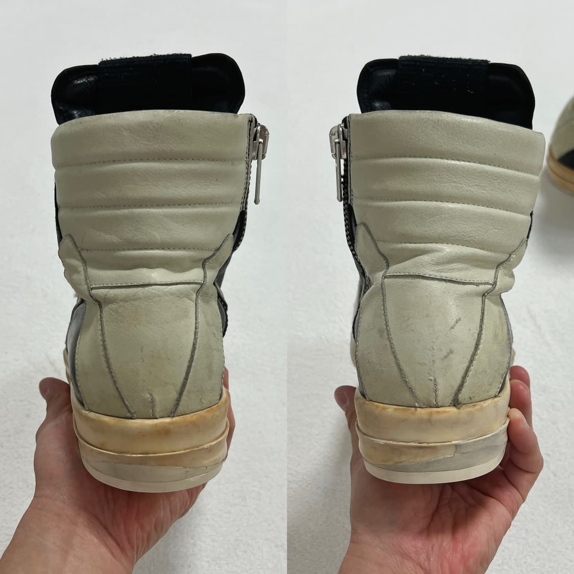 릭오웬스 11SS 혀짧 지오바스켓 모노크롬 LFE 상품이미지5