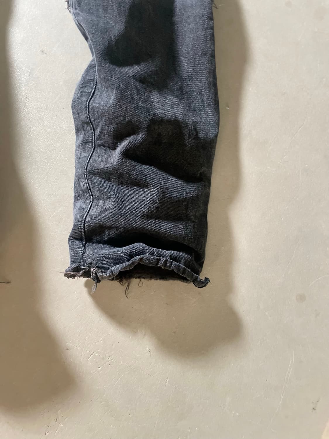 KZ ATELIER Reconstructed Black Denim  상품이미지2
