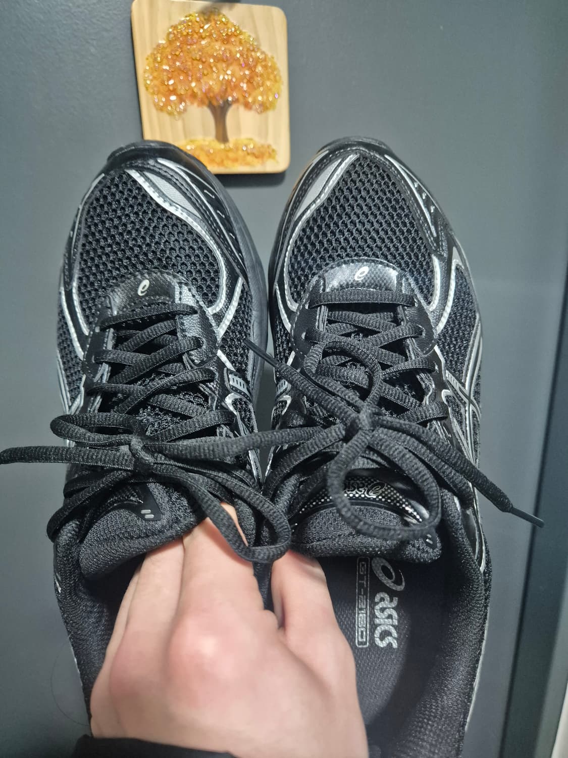 아식스 gt-2160 블랙 실버 265 상품이미지1