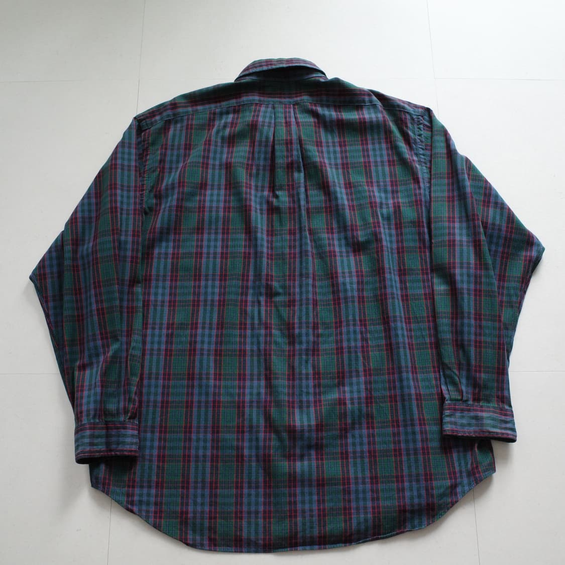 90s 폴로 랄프로렌 블레어핏 타탄 체크 빅셔츠 (XXL)  상품이미지7