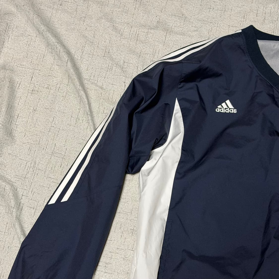아디다스 m 웜업 바람막이 네이비 올드스쿨 상품이미지3