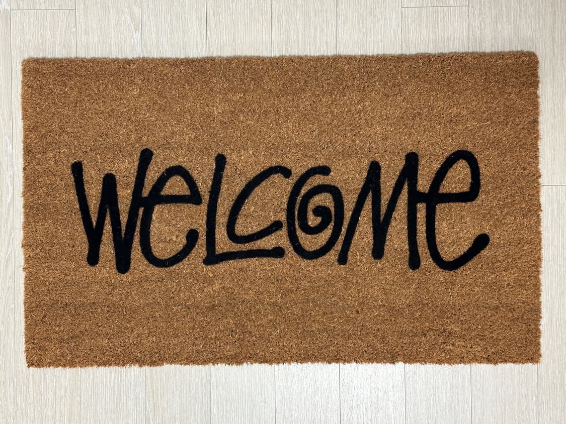 스투시 웰컴 매트(러그) 코코아 상품이미지2