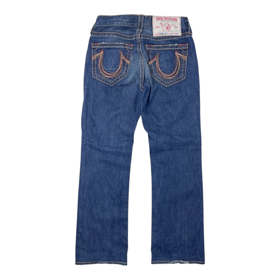 트루릴리젼 여성 레인보우 바비 스티치 데님 청바지 상품이미지1