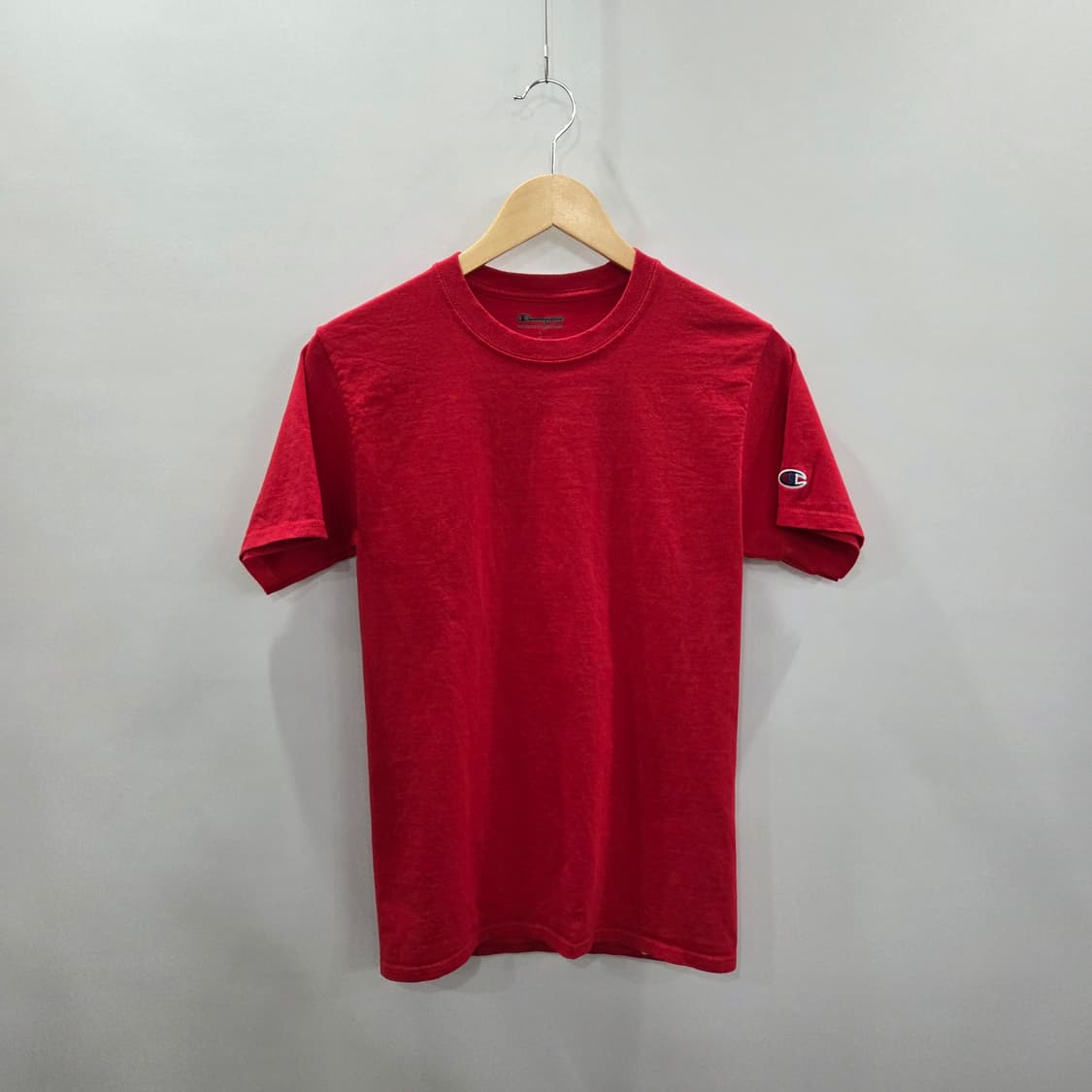 챔피온 반팔티 레드 S  상품이미지1