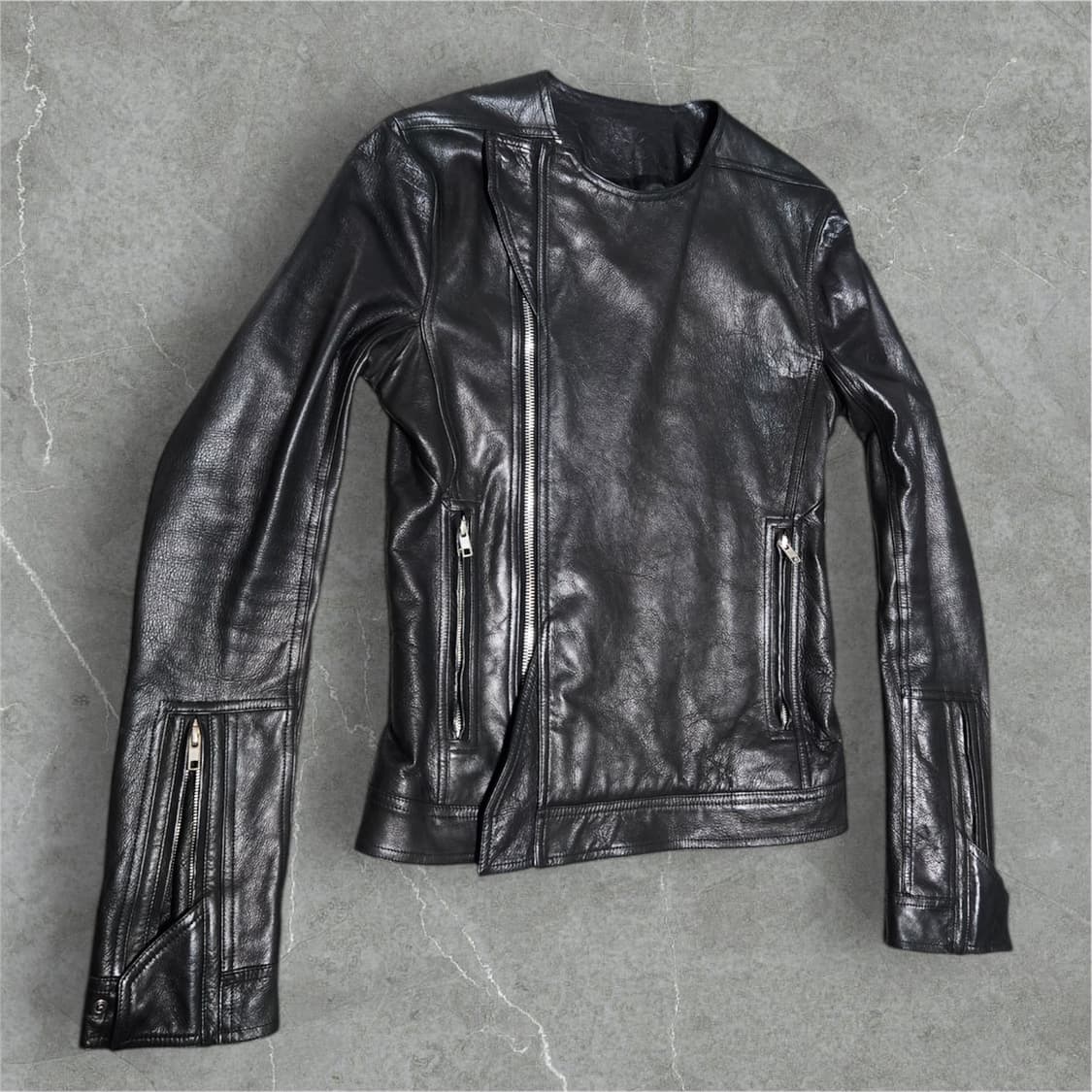 릭 오웬스 Vicious SS 2014 디어스킨 레더 자켓 상품이미지2