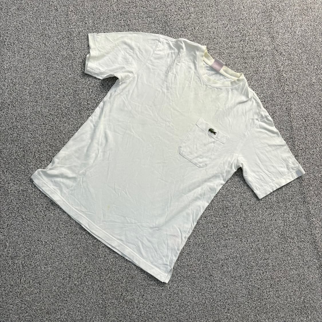 3 라코스테 남성 포켓 반팔티 티셔츠 0415J 상품이미지1