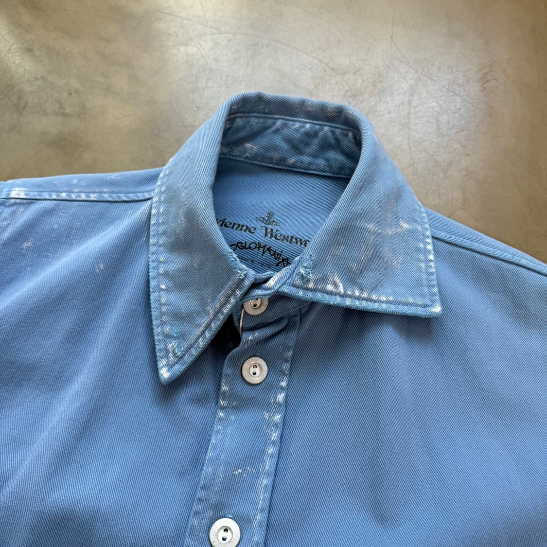 비비안 웨스트우드 앵글로매니아 카오스 셔츠자켓 이탈리아생산 상품이미지5