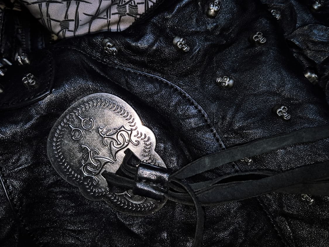 THOMAS WYLDE Gothic Skull leather Bag 상품이미지2