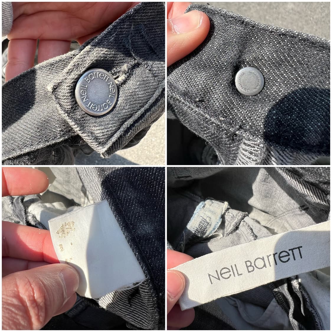 닐바렛 블랙 코팅 진 상품이미지10