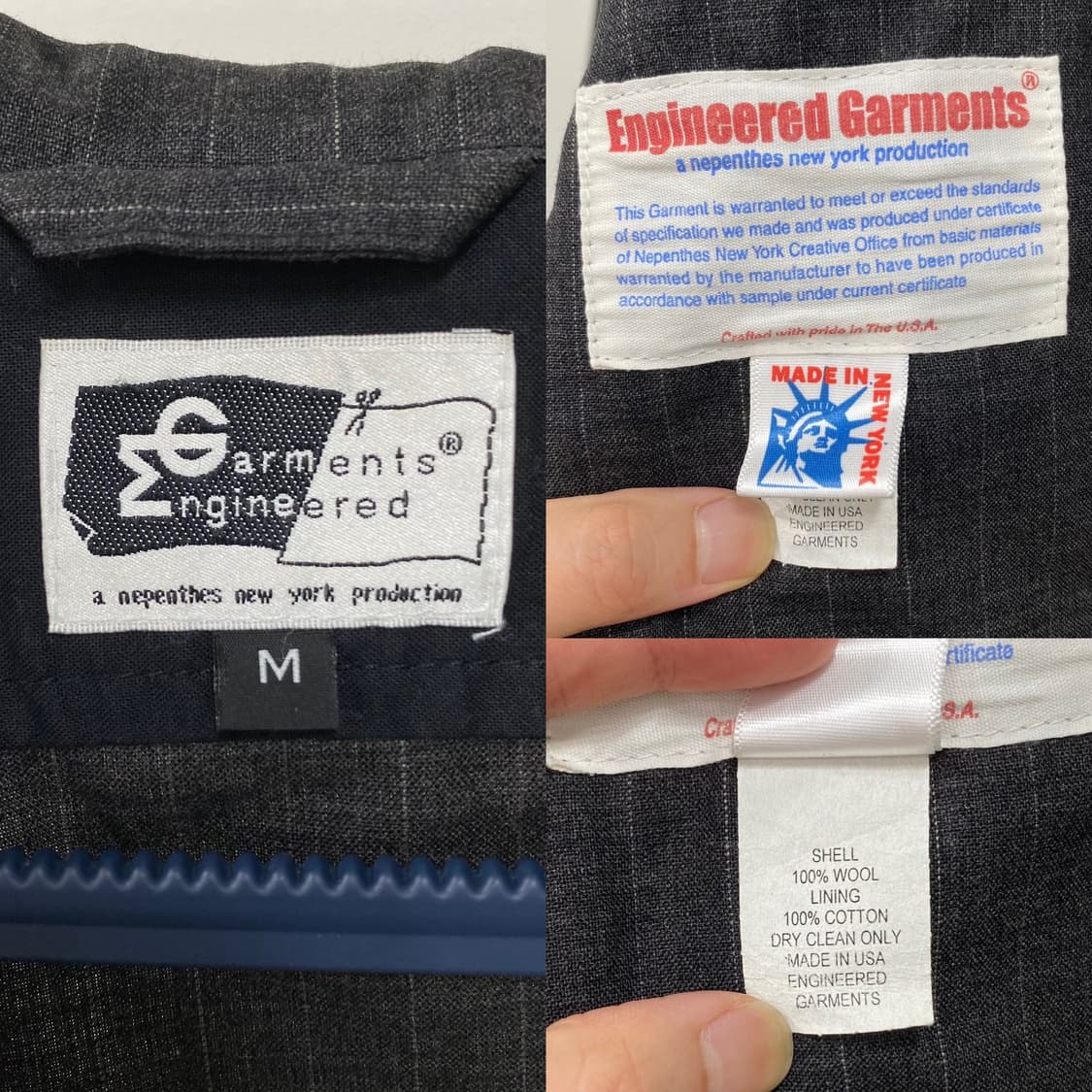 엔지니어드 가먼츠 커버올 셔츠 자켓 상품이미지10