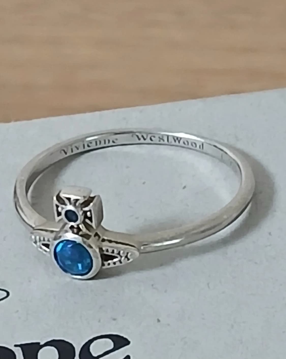 비비안웨스트우드 런던 orb 링 상품이미지2