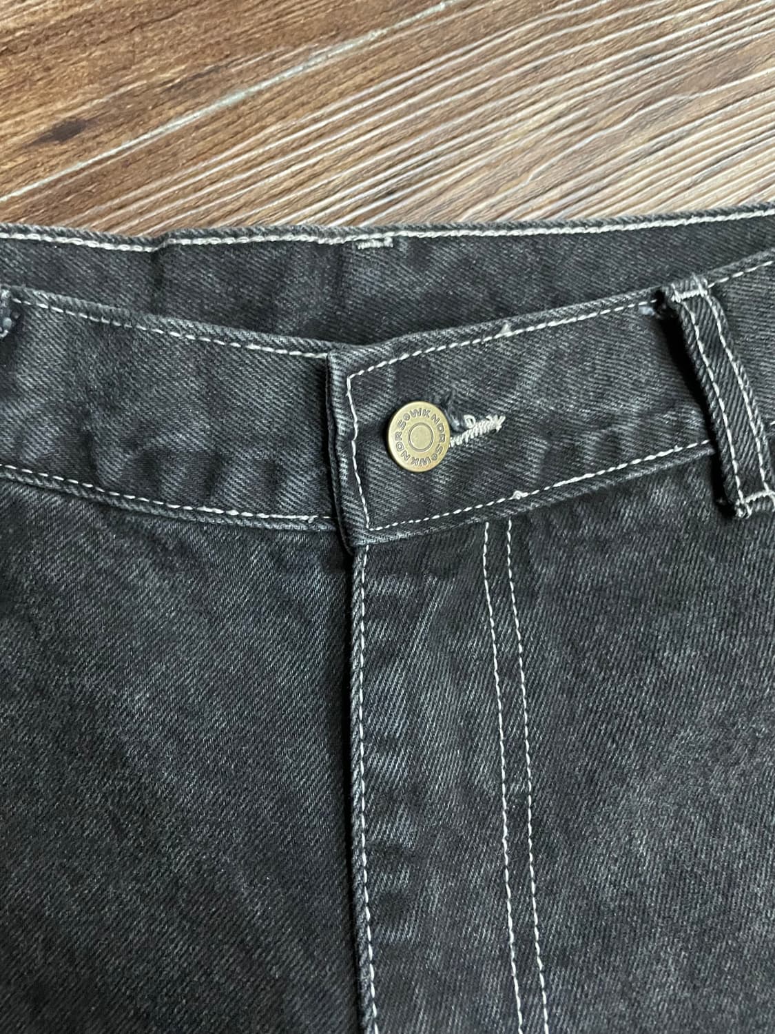 WKNDRS DRAGGY WORK PANTS BLACK 상품이미지5