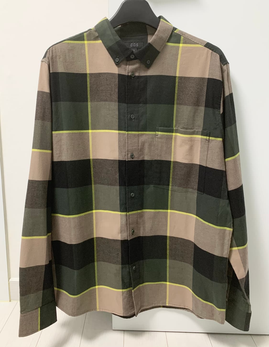 [코스] 페널 체크 셔츠 상품이미지3