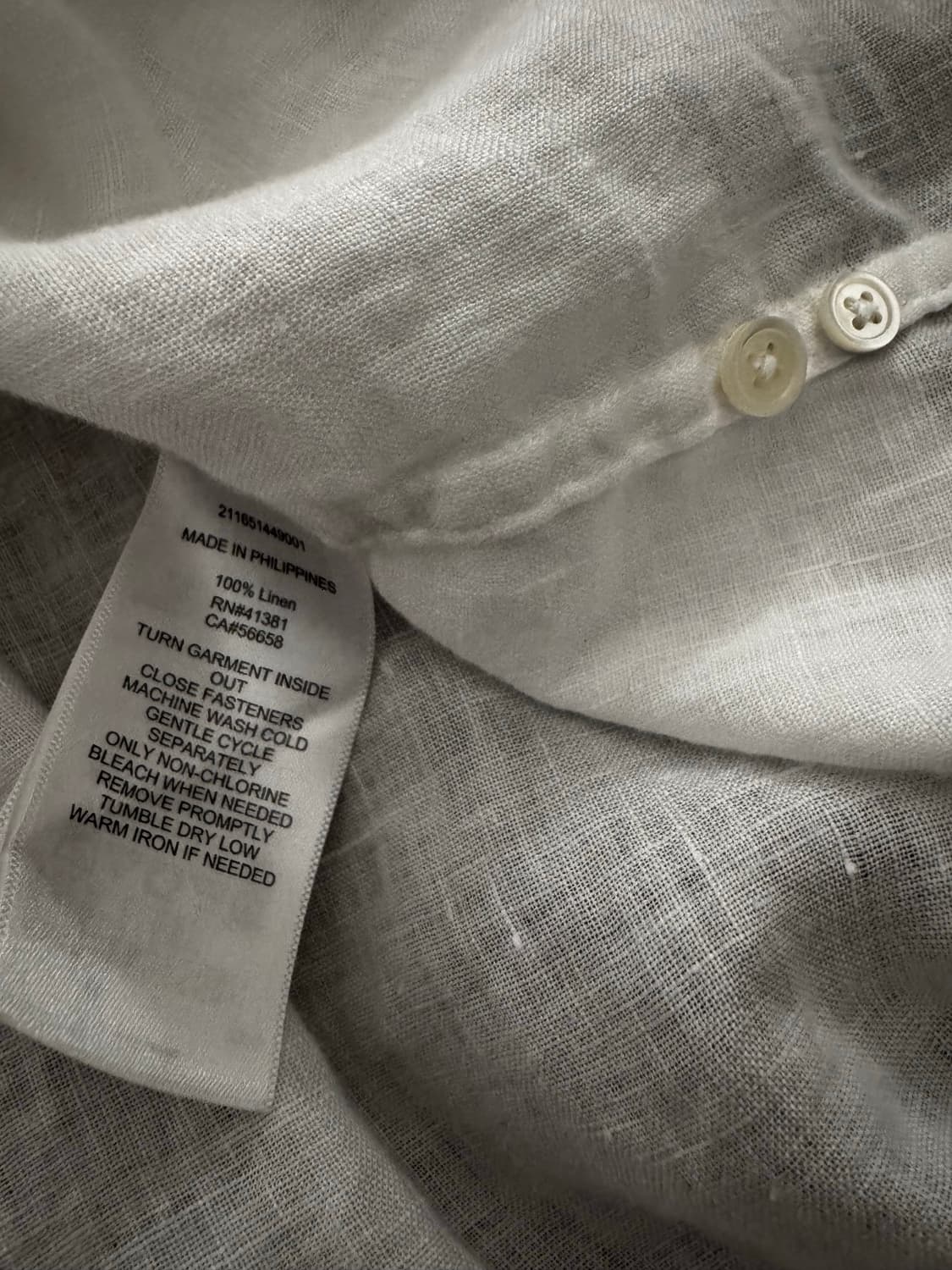 폴로 랄프로렌 린넨 셔츠 상품이미지5