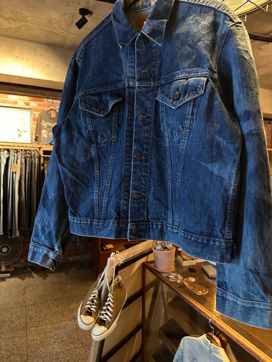 80s USA 빈티지 리바이스 3rd 3세대 데님 자켓 상품이미지3