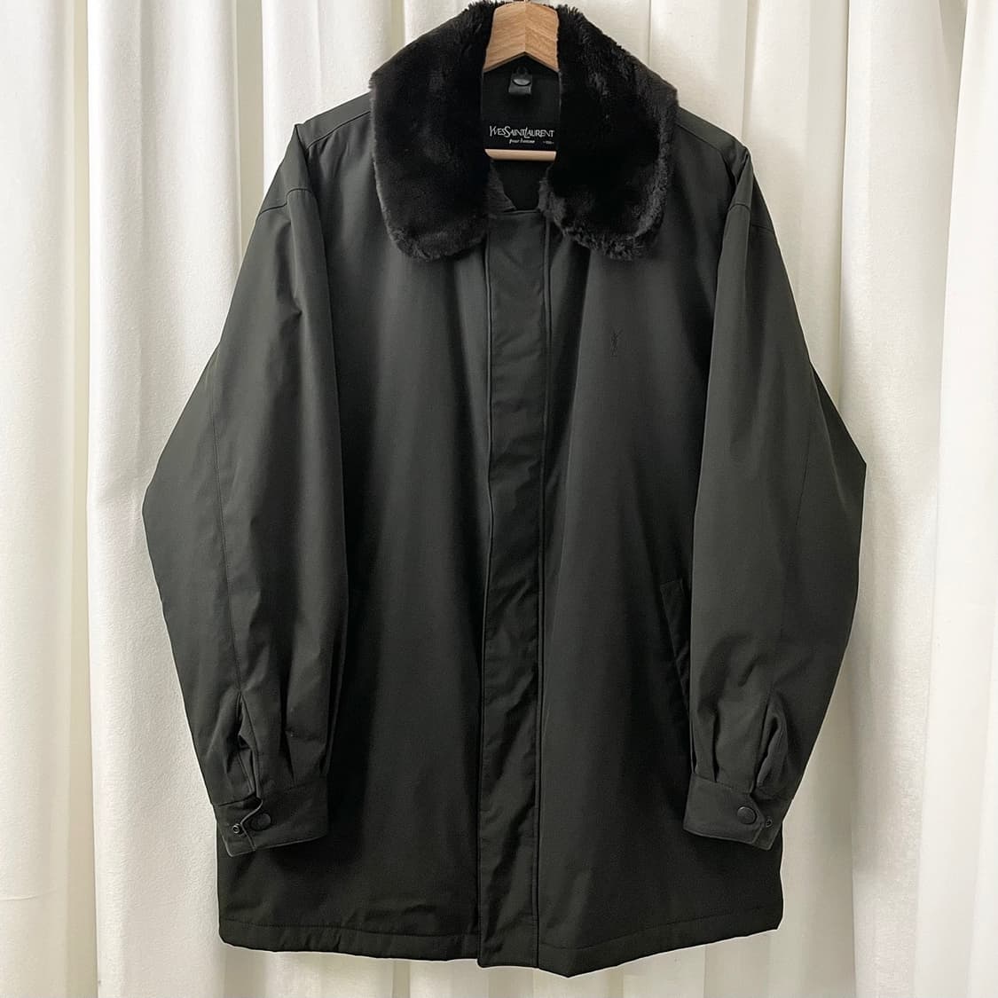 입생로랑 카키 폴리쉘 점퍼 m 상품이미지3