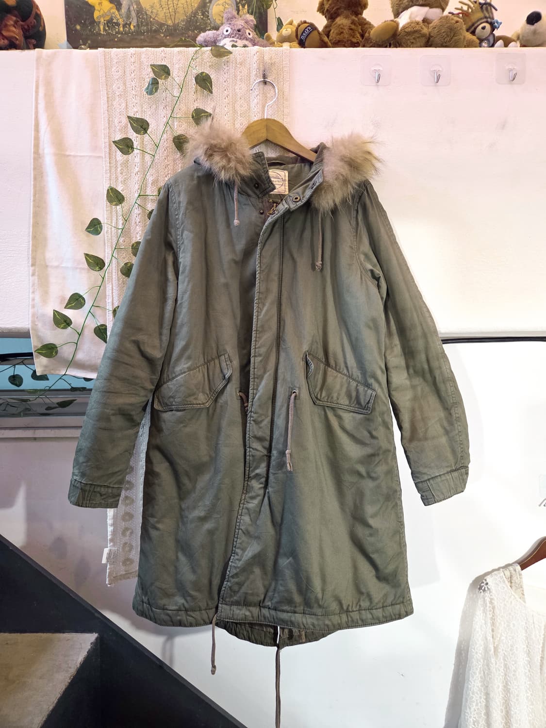 데일리 롱 야상 상품이미지1