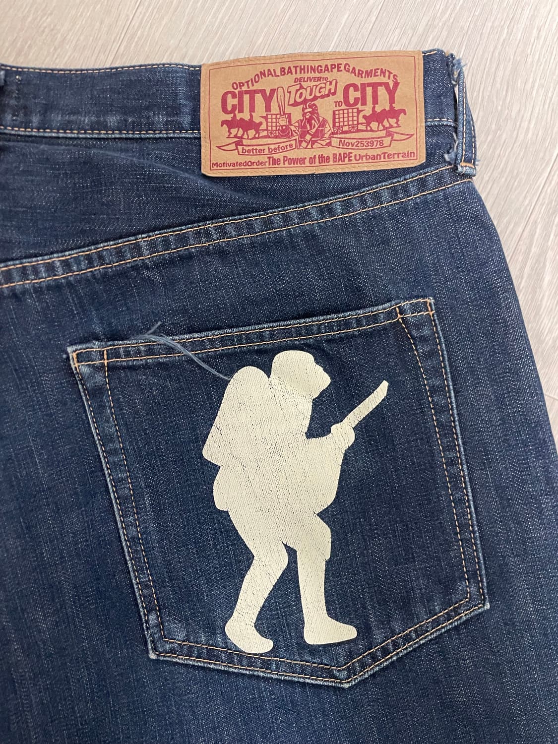 (L) 00s 베이프 바지 상품이미지3