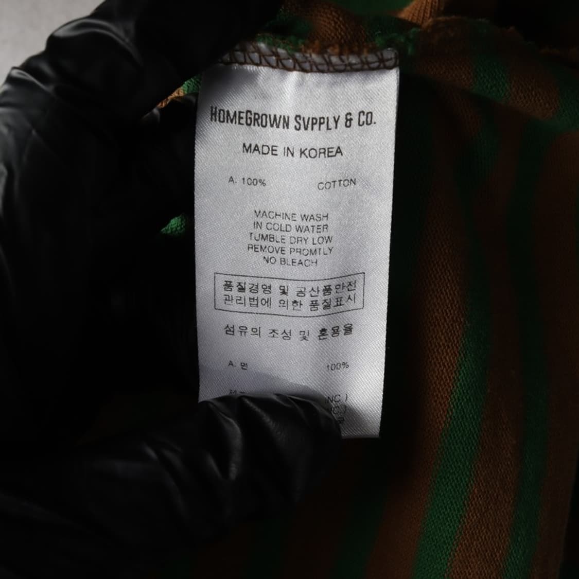 HOME GROWM 스트라이프 긴팔티 L 상품이미지6