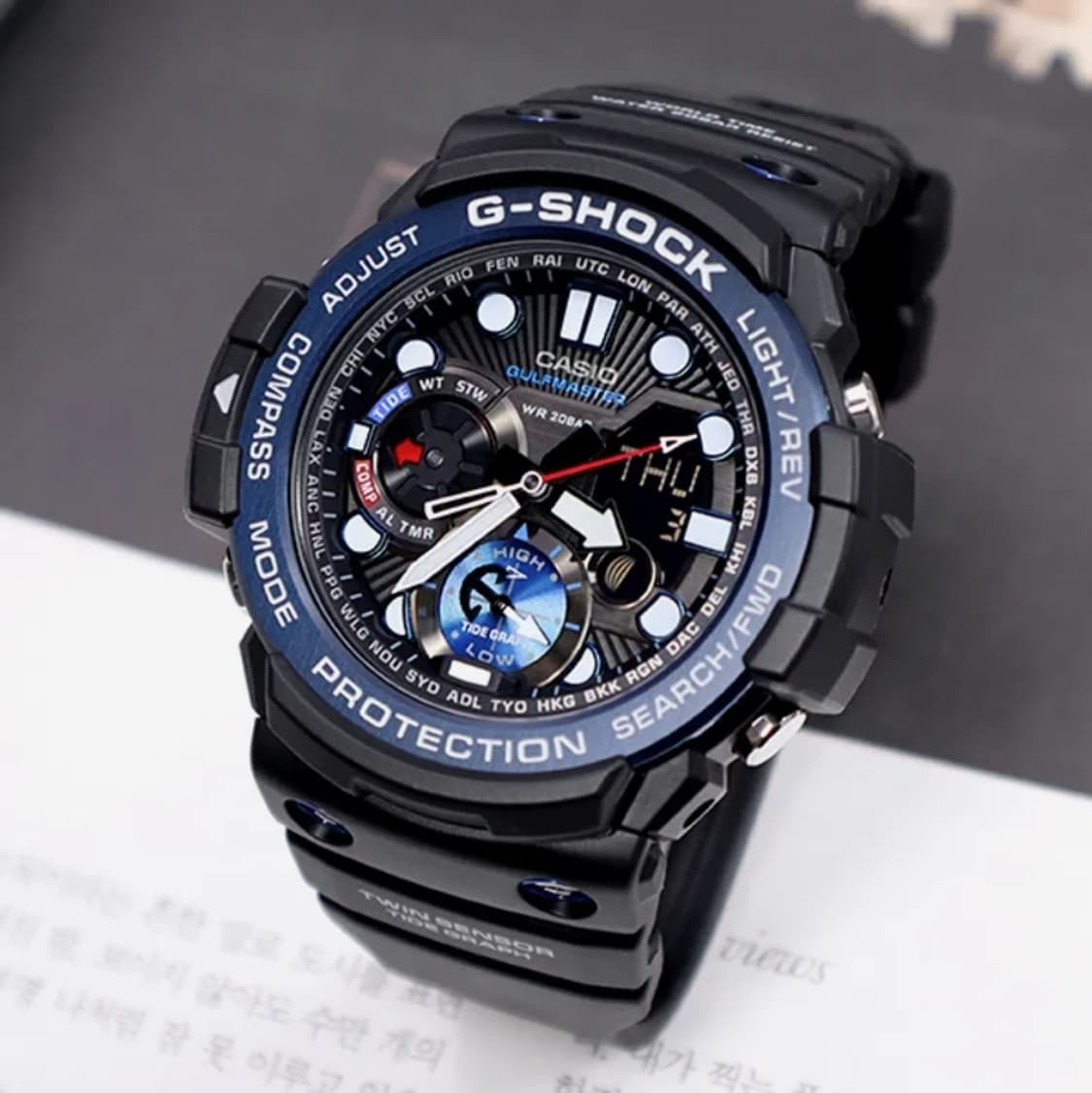 [OS] 지샥 걸프마스터 블랙/블루  GN-1000B 상품이미지1