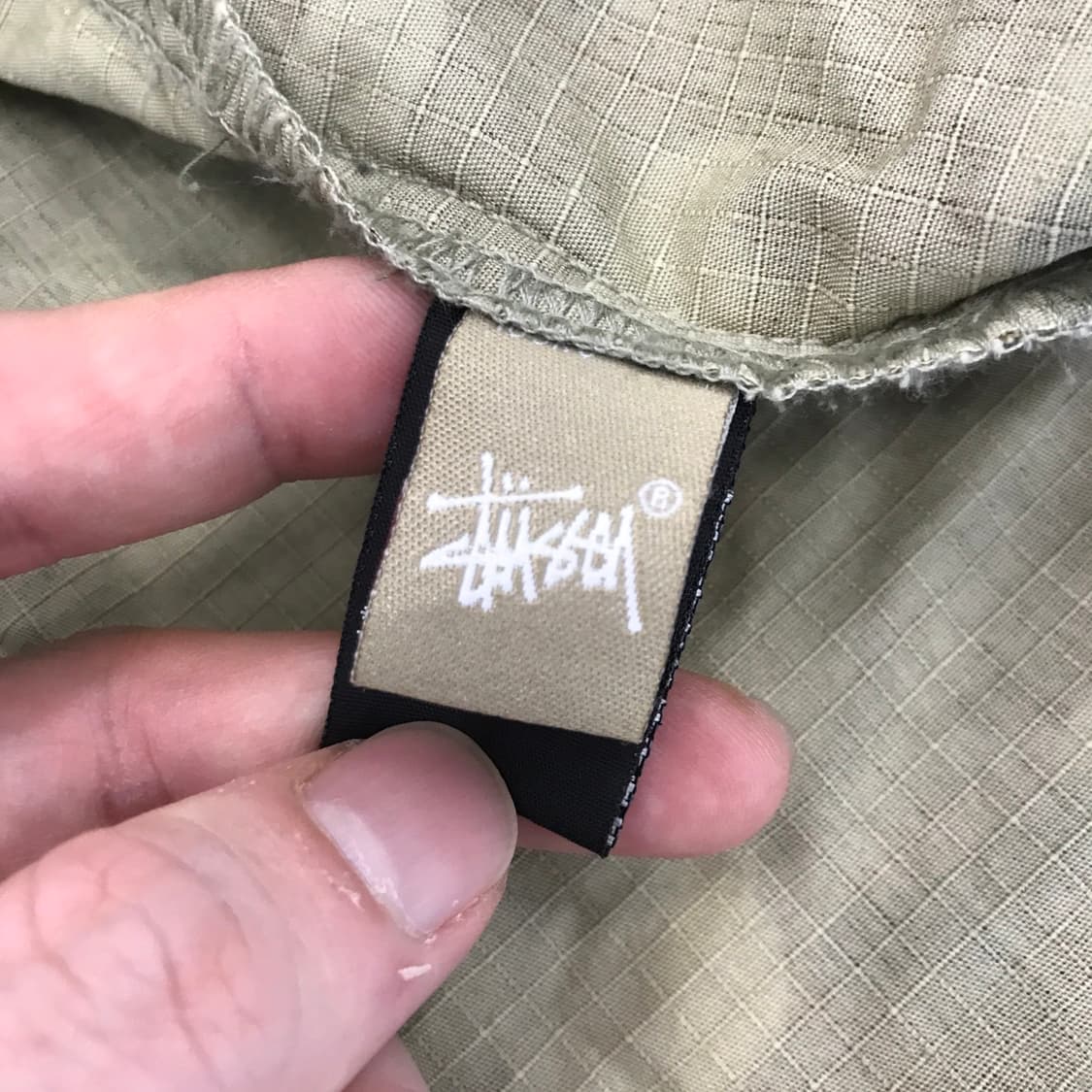 스투시 STUSSY 립스탑 카모셔츠 [M] 상품이미지6
