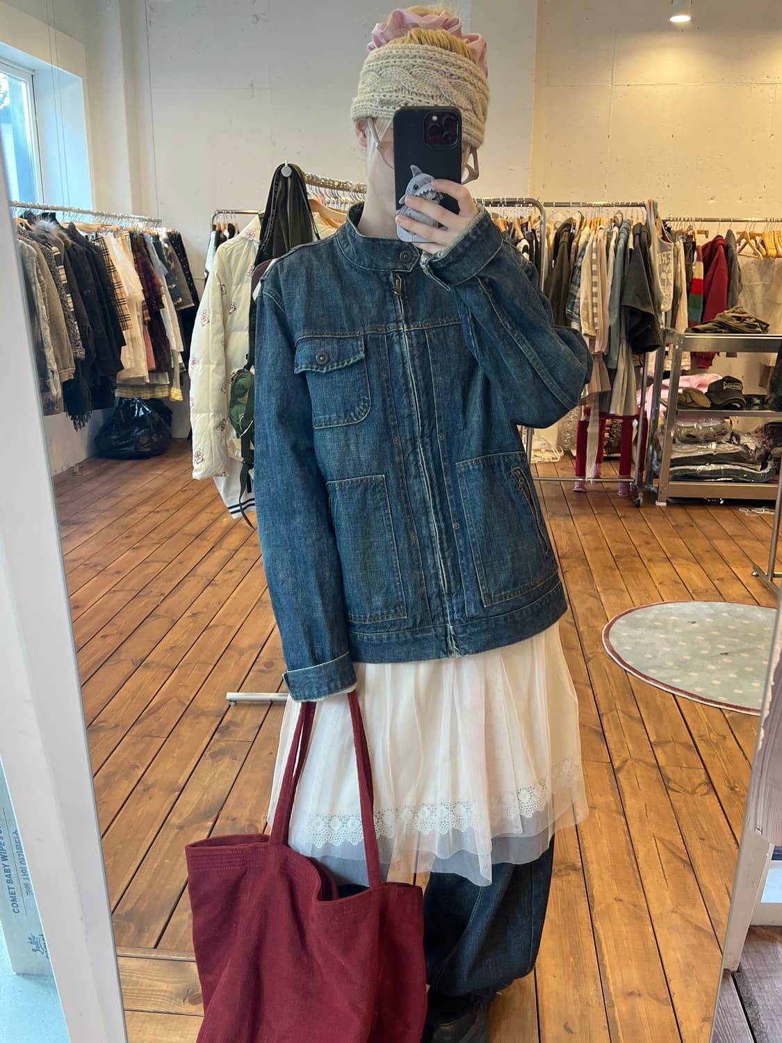 데님 포켓 자켓 상품이미지1