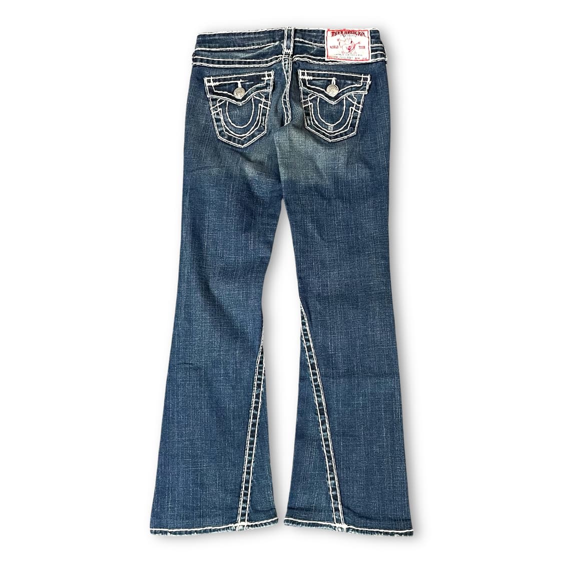 (26) 트루릴리젼 진청 워싱 스티치 데님 팬츠 부츠컷 상품이미지2