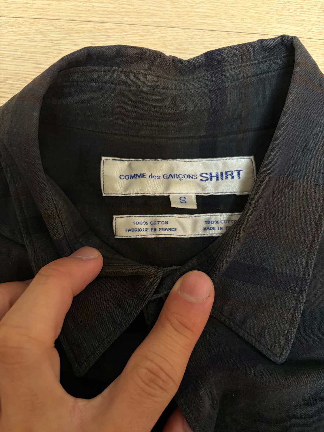 꼼데가르송 셔츠 Made in France 셔츠 상품이미지2