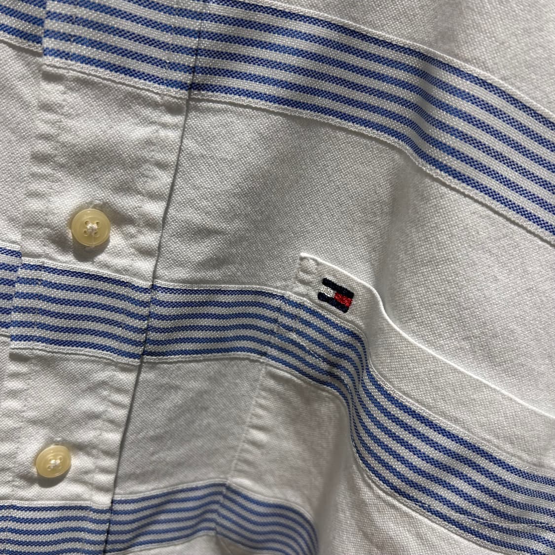 Tommy Hilfiger Logo Stripe Shirts 상품이미지6