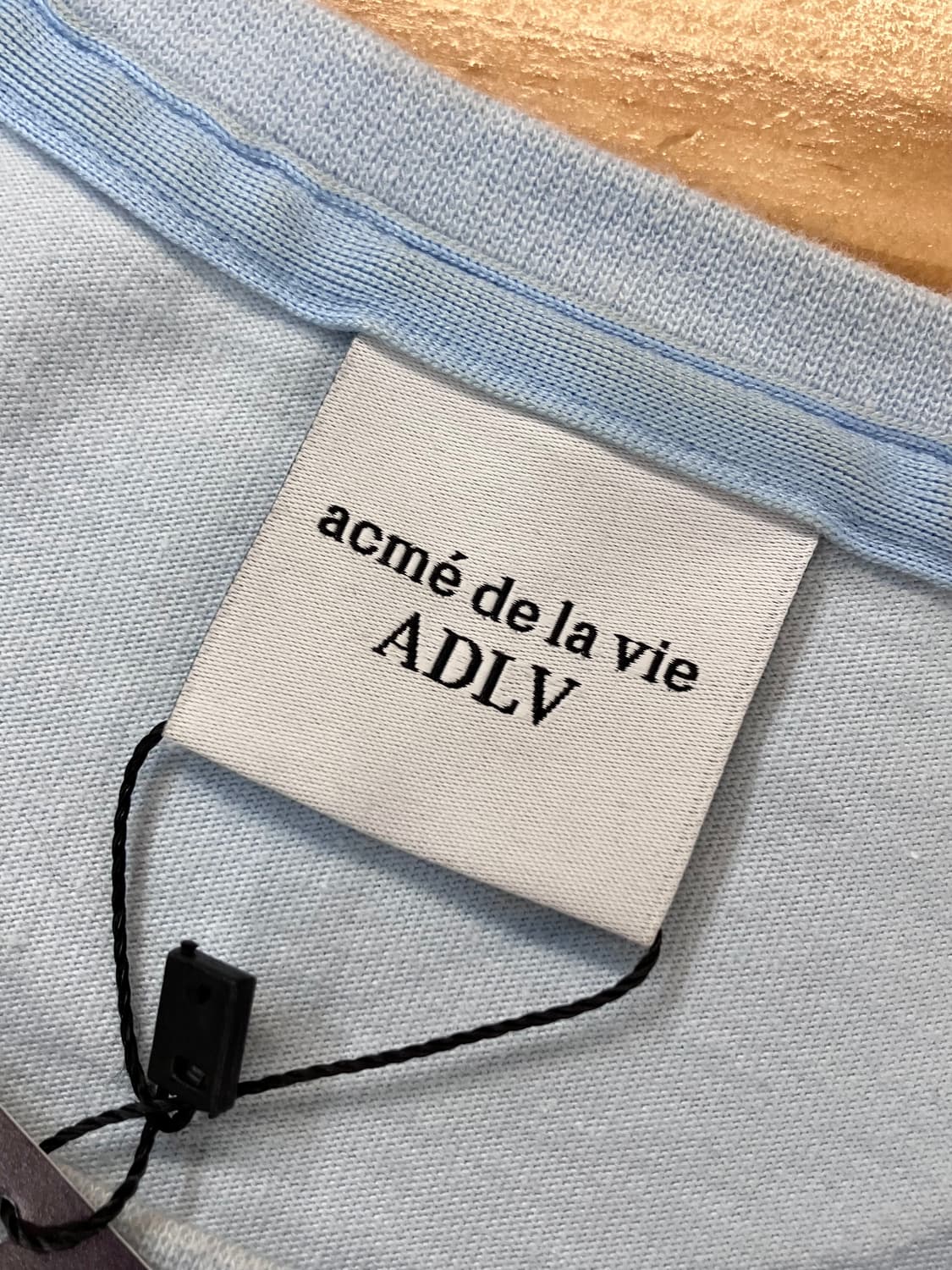 아크메드라비 반팔 티셔츠 스카이블루 #csz3892 상품이미지5