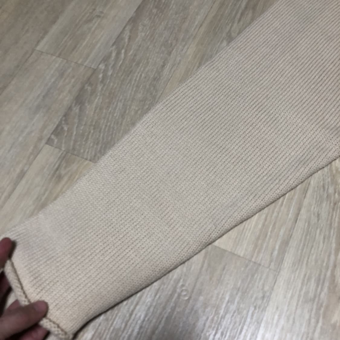 (L) 새상품 토마스모어 THOMAS MORE 메리노울 롤넥 롤링 폴라  상품이미지3