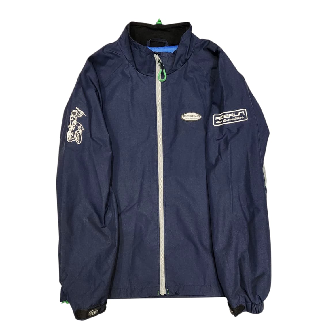 RIDERUN 모토 프린팅 바람막이 자켓 상품이미지2