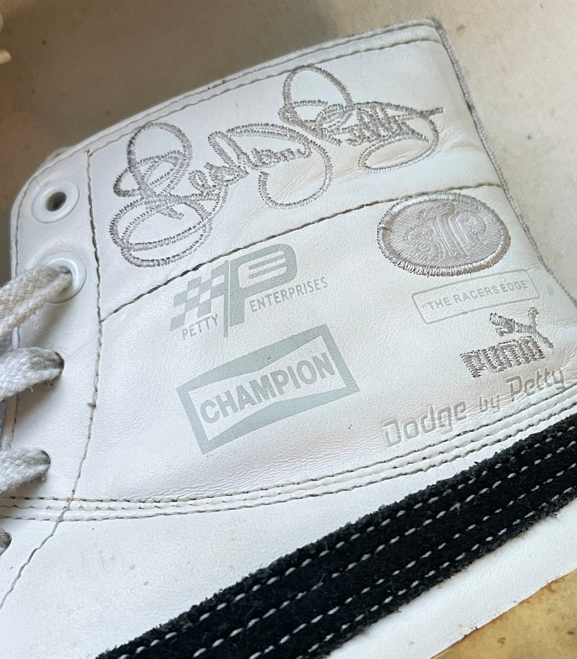 푸마 RP-43 MID 리처드 패티 콜라보 한정판 하이탑 스니커즈 상품이미지4