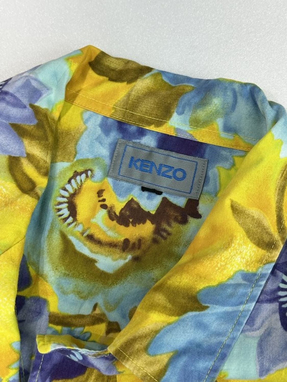 [L] KENZO 겐조 플라워패턴 오버핏 셔츠 상품이미지3