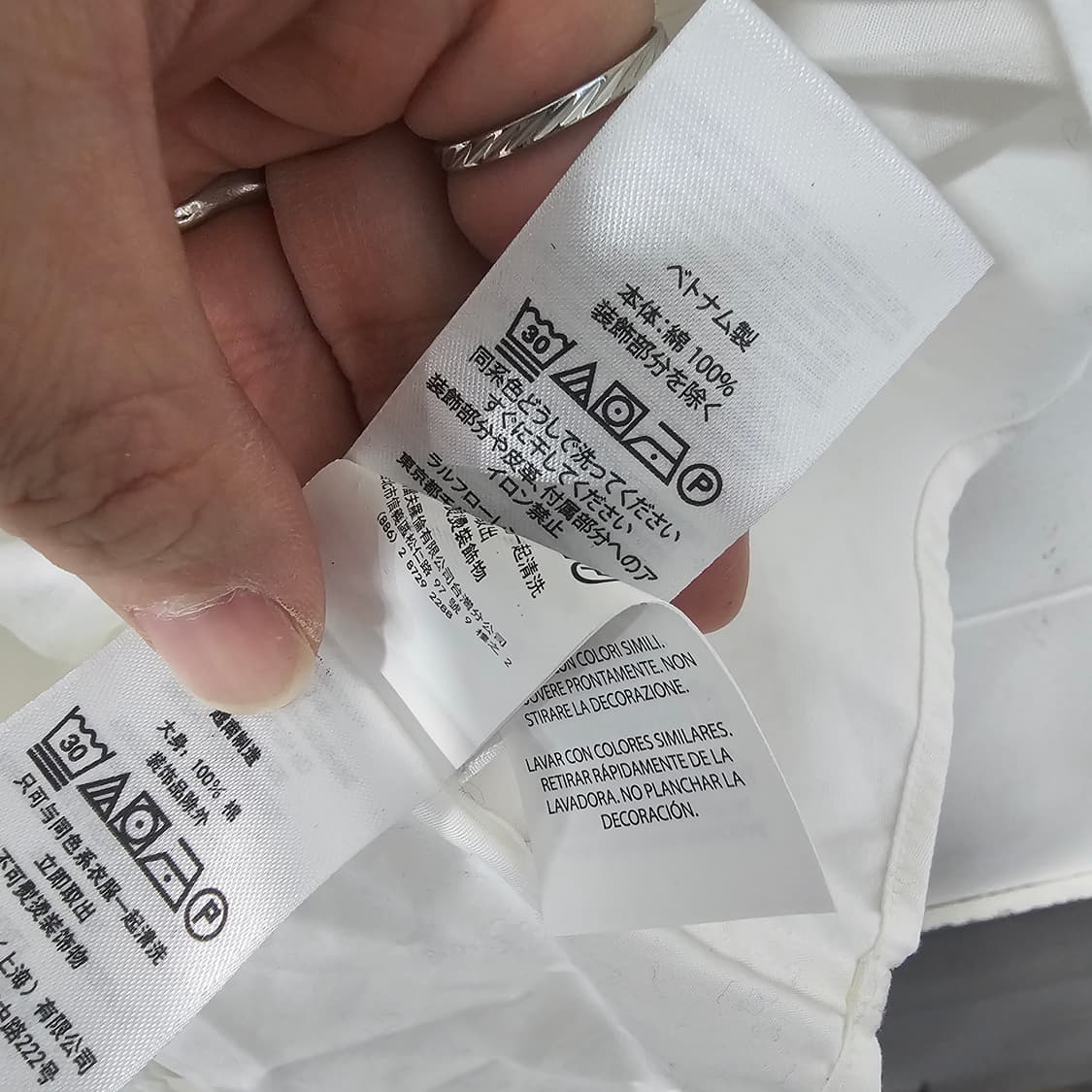 폴로 랄프로렌 화이트 셔츠 상품이미지6