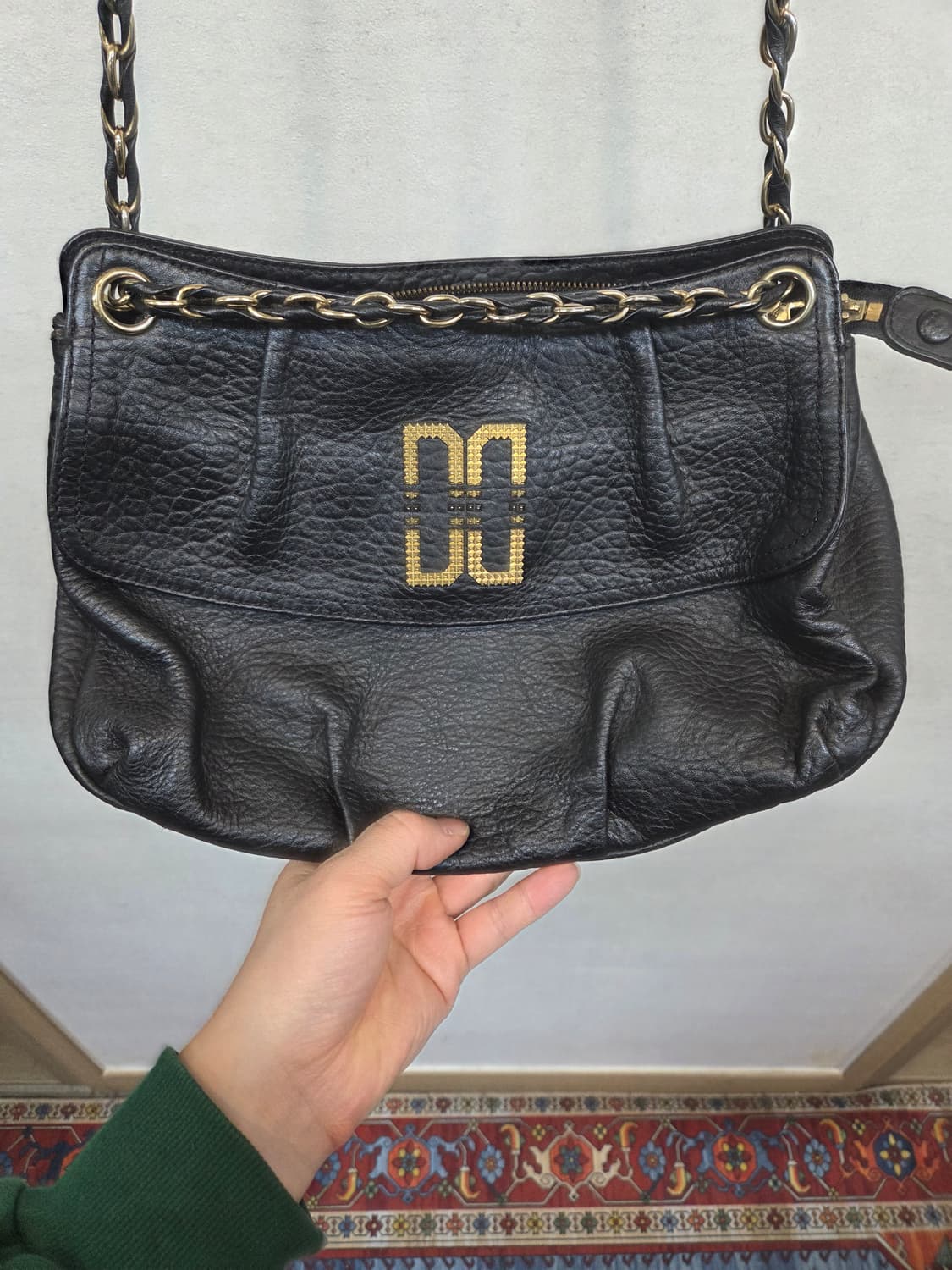 닥스 가죽 체인 숄더 크로스백  상품이미지2