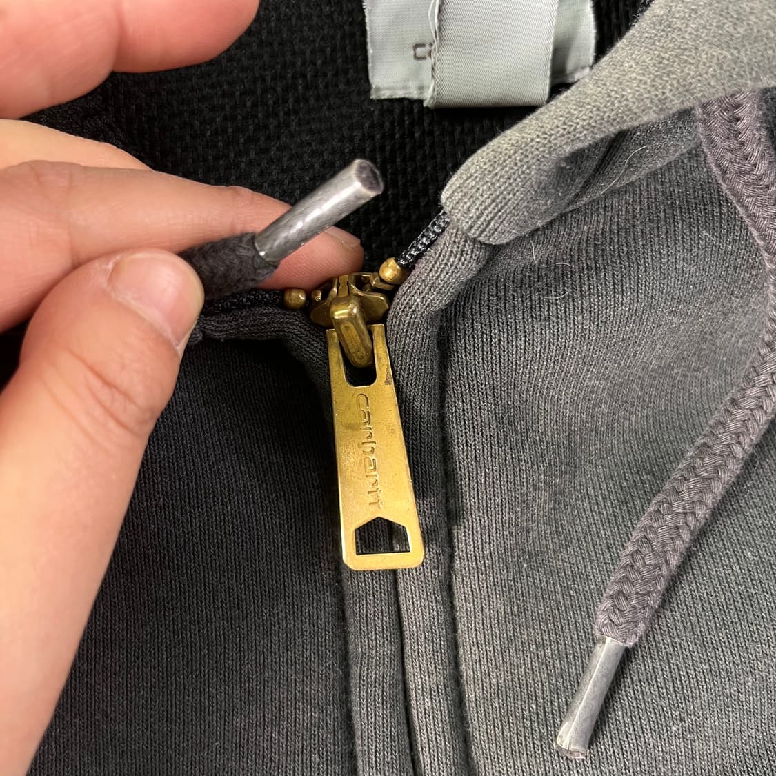 105 칼하트 써멀 후드집업 상품이미지3