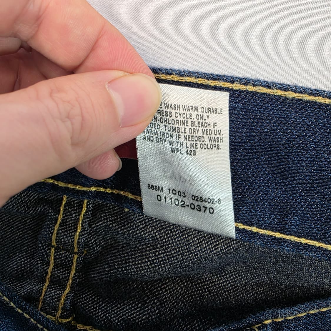 [W36L32]00s 리바이스 리얼루즈핏 타입원 데님팬츠 상품이미지5