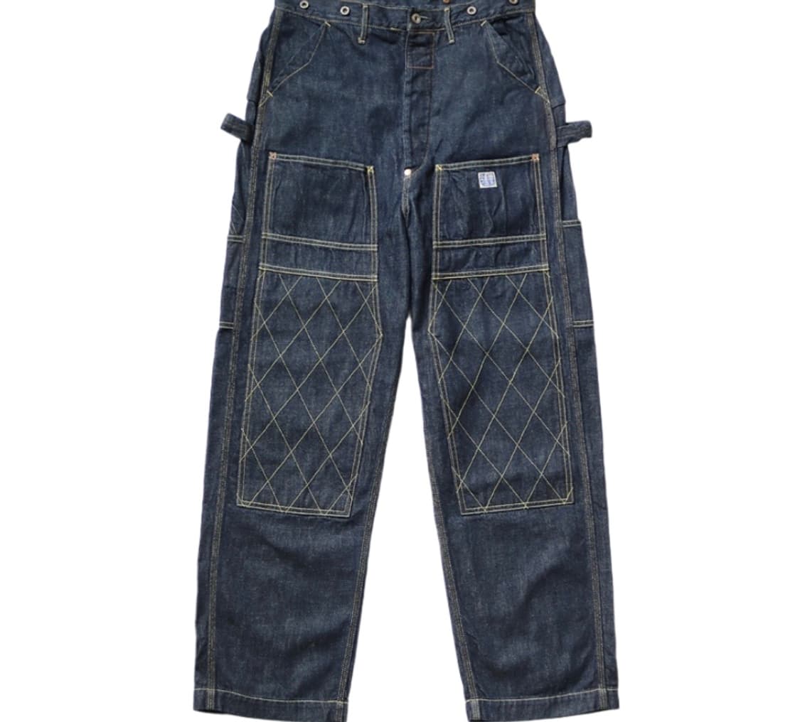 캐피탈 11.5온즈 데님 럼버 팬츠 인디고 4사이즈 상품이미지1