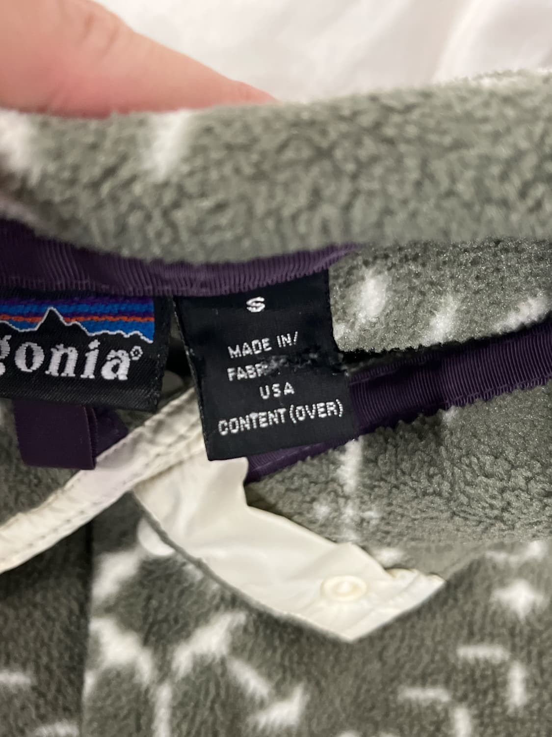 파타고니아 90s 빈티지 패턴 신칠라 s 상품이미지3