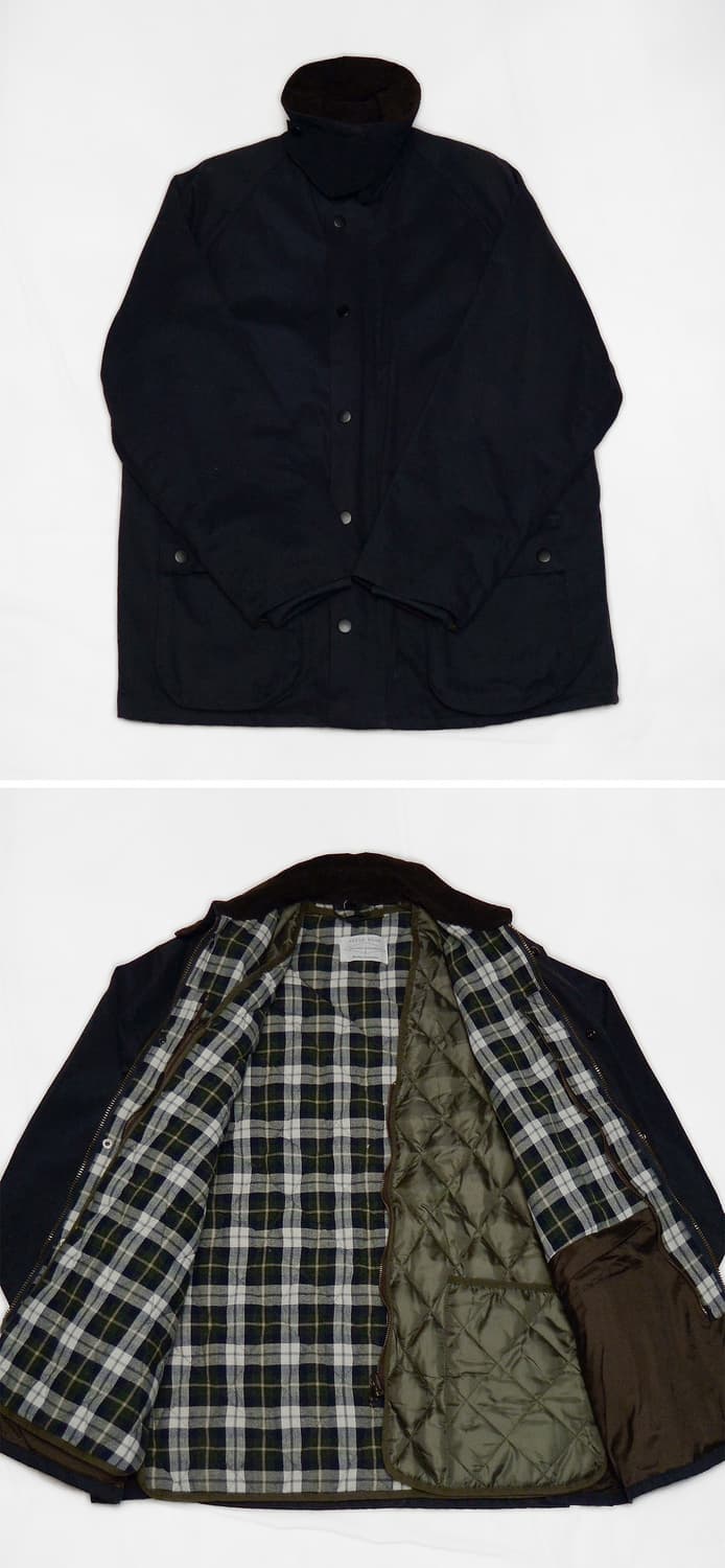 솔리드블루 왁스 자켓+다운 조끼 라이너 세트 (50 / 100-105) 상품이미지3