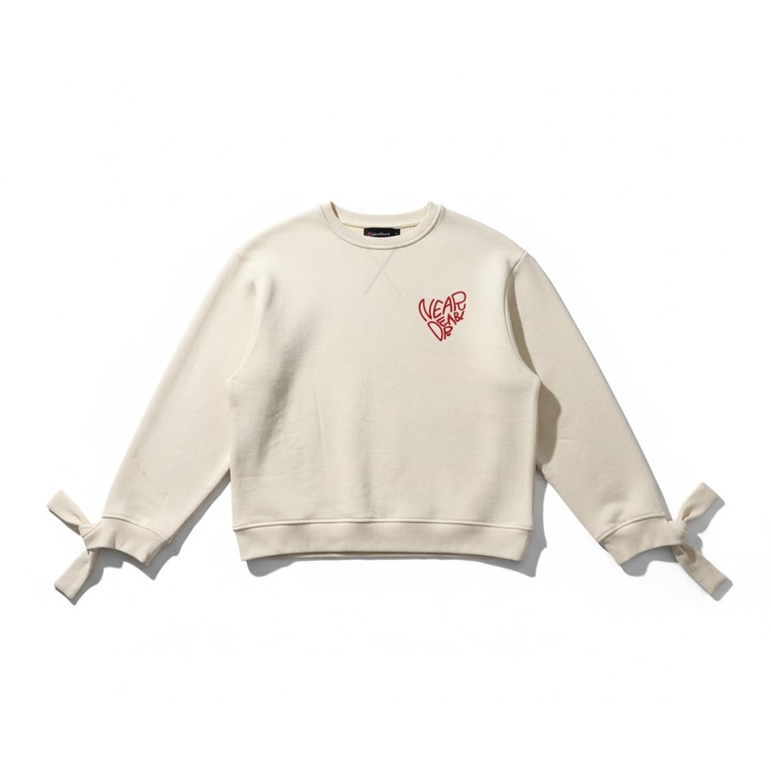 Near&Dear 리본 맨투맨 상품이미지1